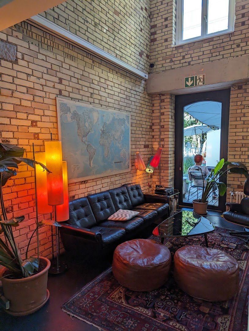 Interior of Auer & Co., specialty coffee shop in Zurich