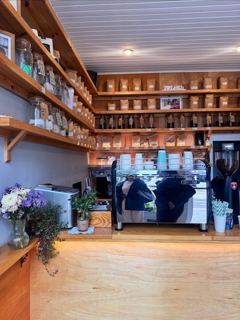 Interior of Little Havana Coffee Store, specialty coffee shop in Edinburgh