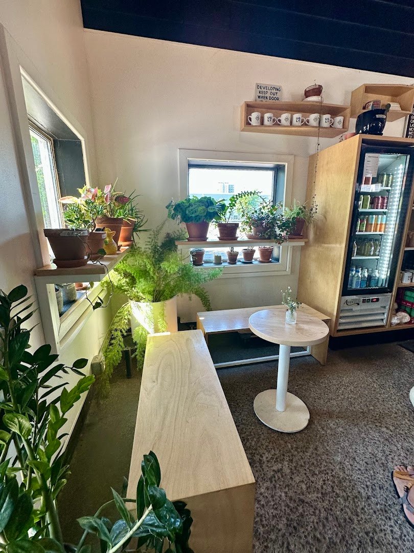 Interior of Ugly Duck Coffee, specialty coffee shop in Rochester