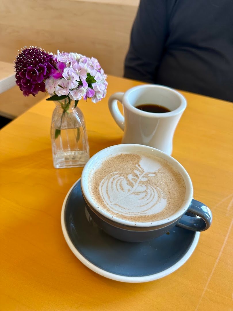 Coffee at Ugly Duck Coffee, specialty coffee shop in Rochester