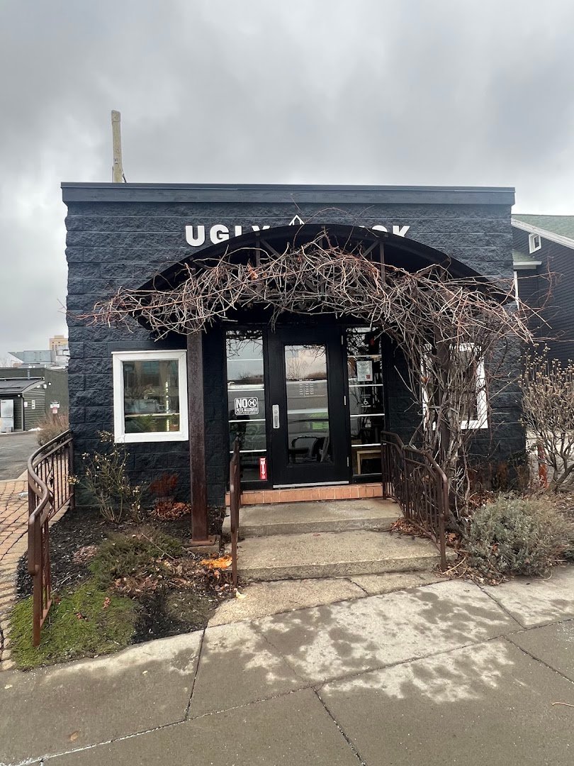 Storefront of Ugly Duck Coffee, specialty coffee shop in Rochester