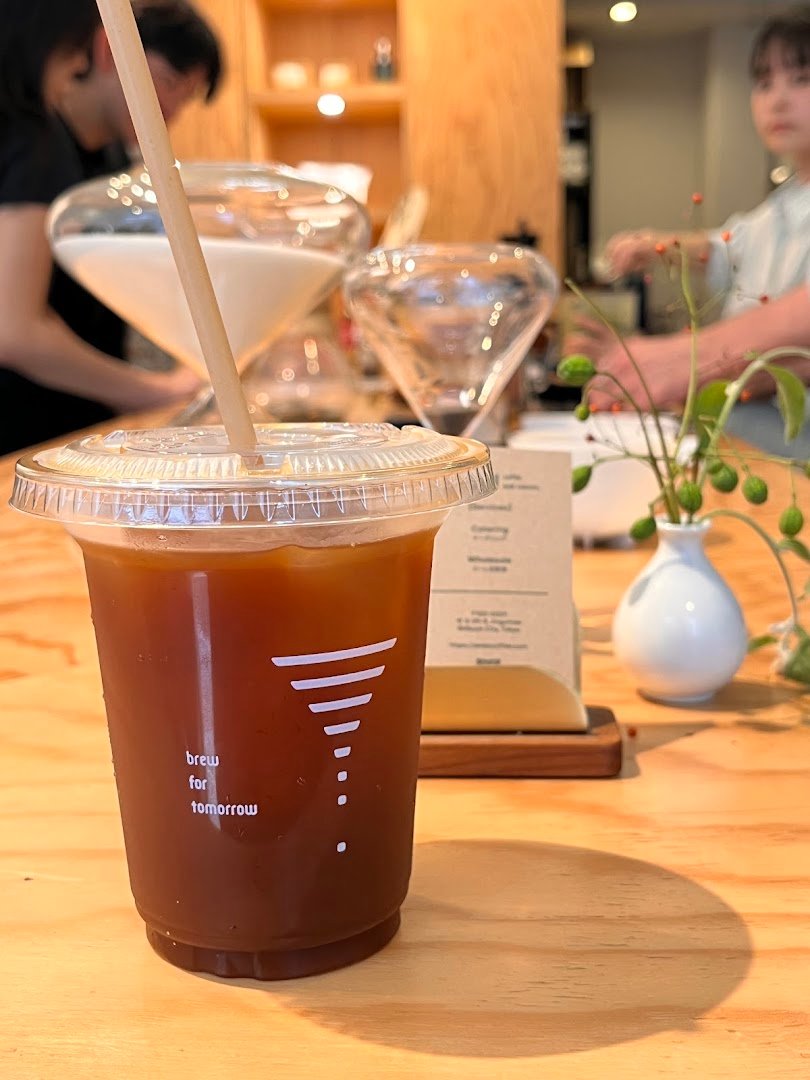 Coffee at Sedai Coffee and Roasters, specialty coffee shop in Tokyo
