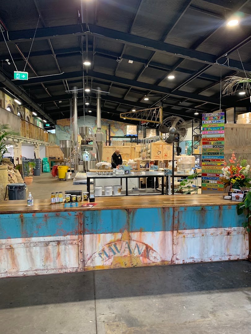 Interior of Havana Coffee Works, specialty coffee shop in Auckland