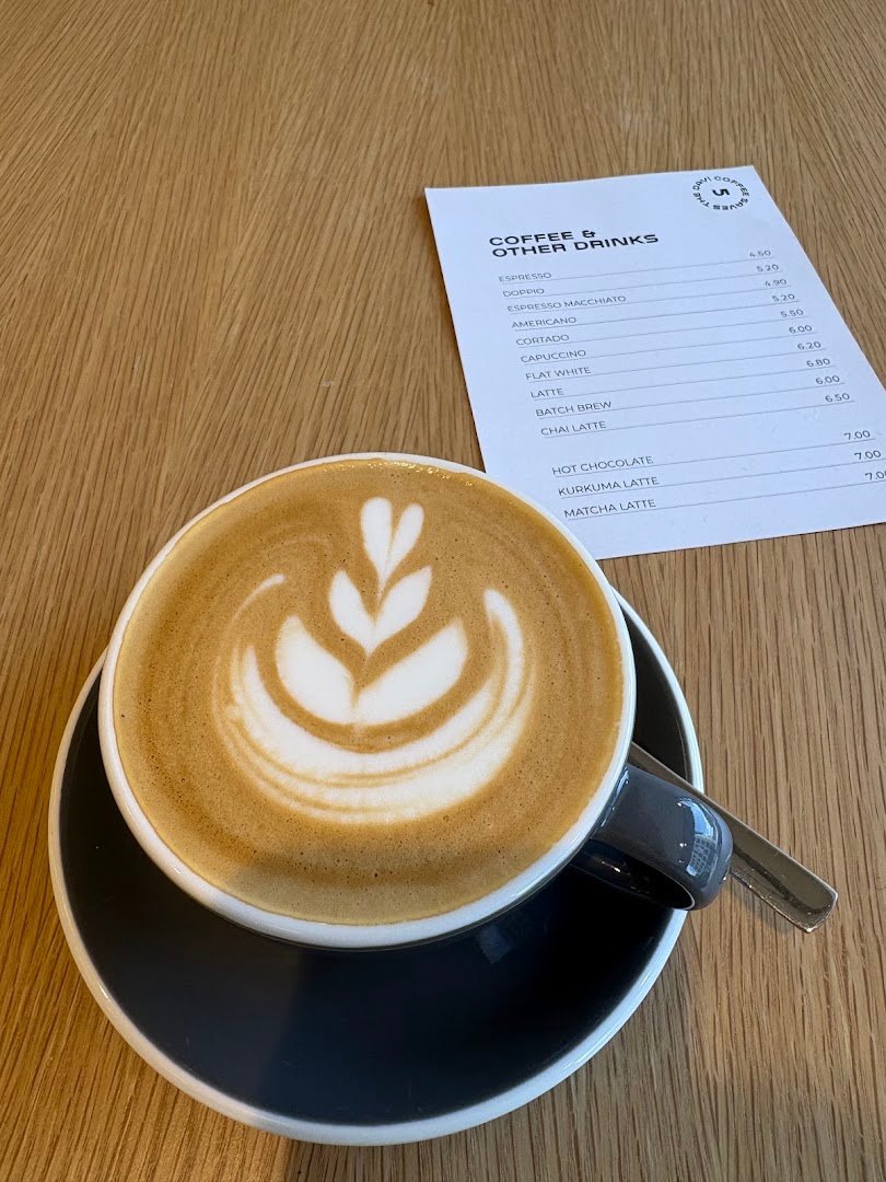 Coffee at SUDDEN coffee, specialty coffee shop in Zurich