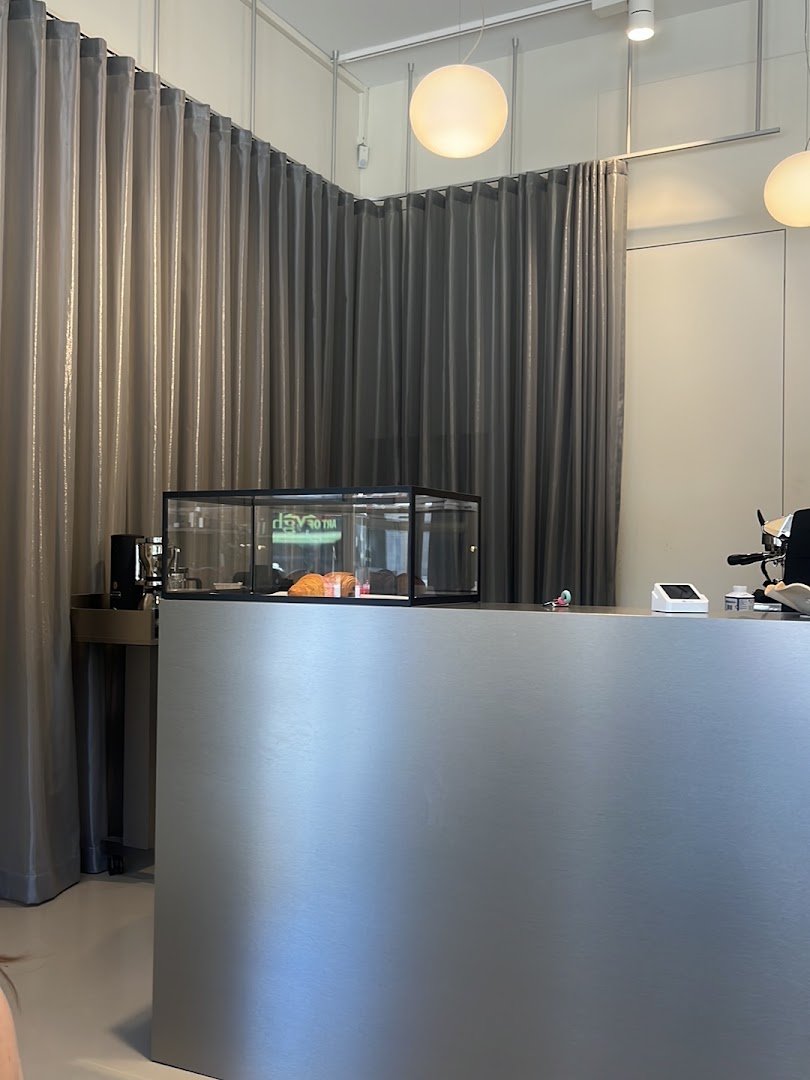 Interior of SUDDEN coffee, specialty coffee shop in Zurich