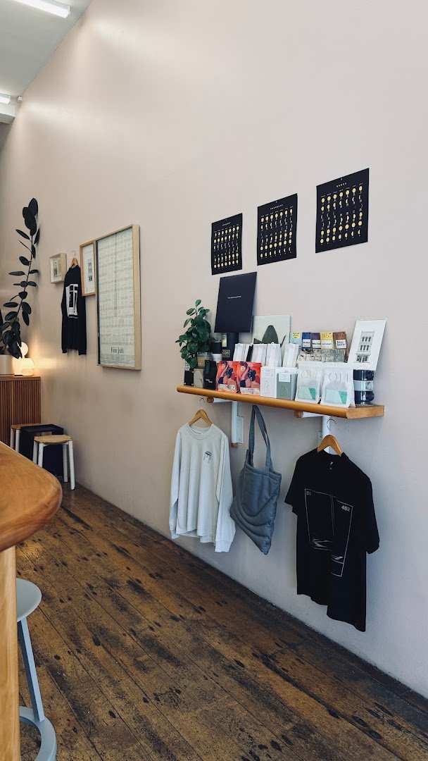 Interior of Daily Daily Coffeemakers, specialty coffee shop in Auckland