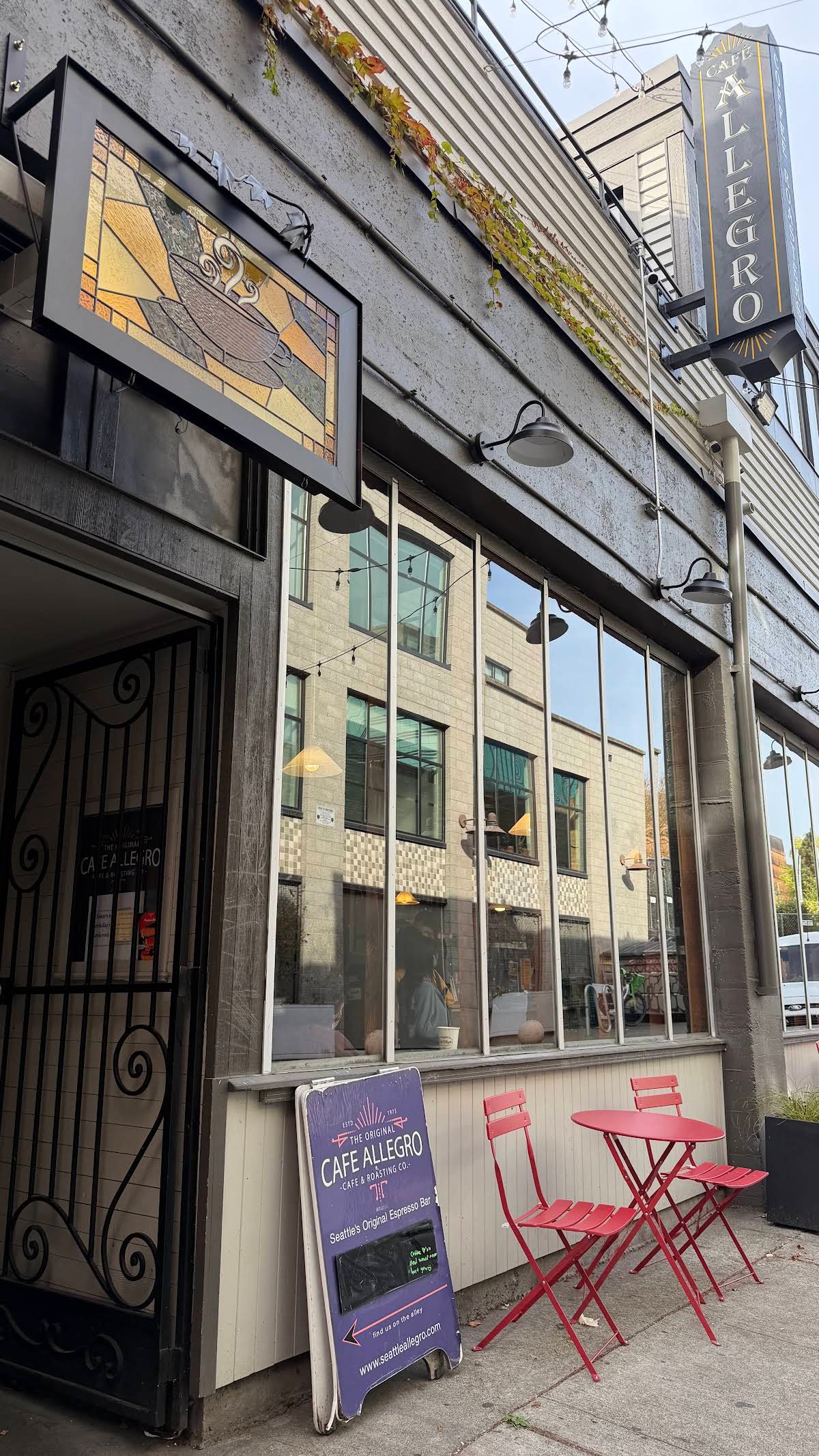 Cafe Allegro specialty coffee shop in Seattle - photo 12