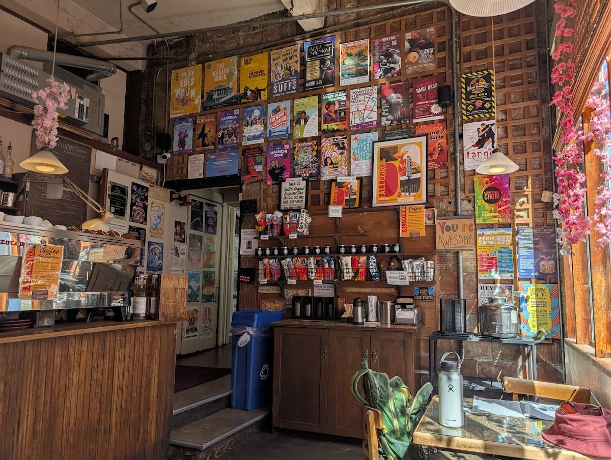 Cafe Allegro specialty coffee shop in Seattle - photo 3