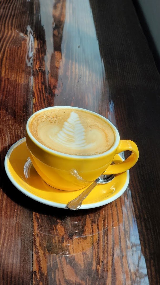 Coffee at yellowbird coffee bar NE, specialty coffee shop in Minneapolis