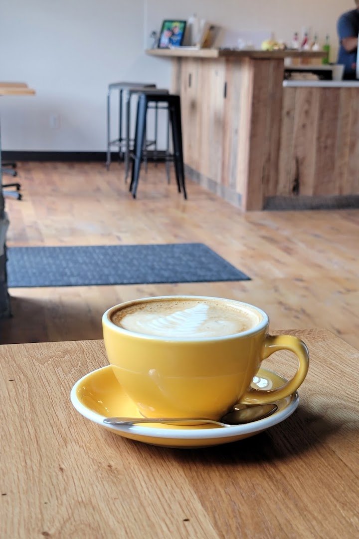 Coffee at yellowbird coffee bar NE, specialty coffee shop in Minneapolis