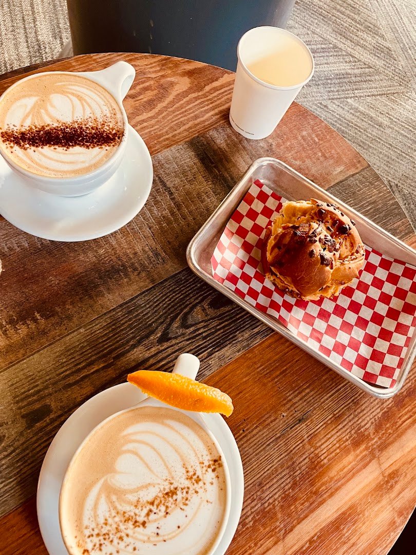 Coffee at Coat Check Coffee, specialty coffee shop in Indianapolis