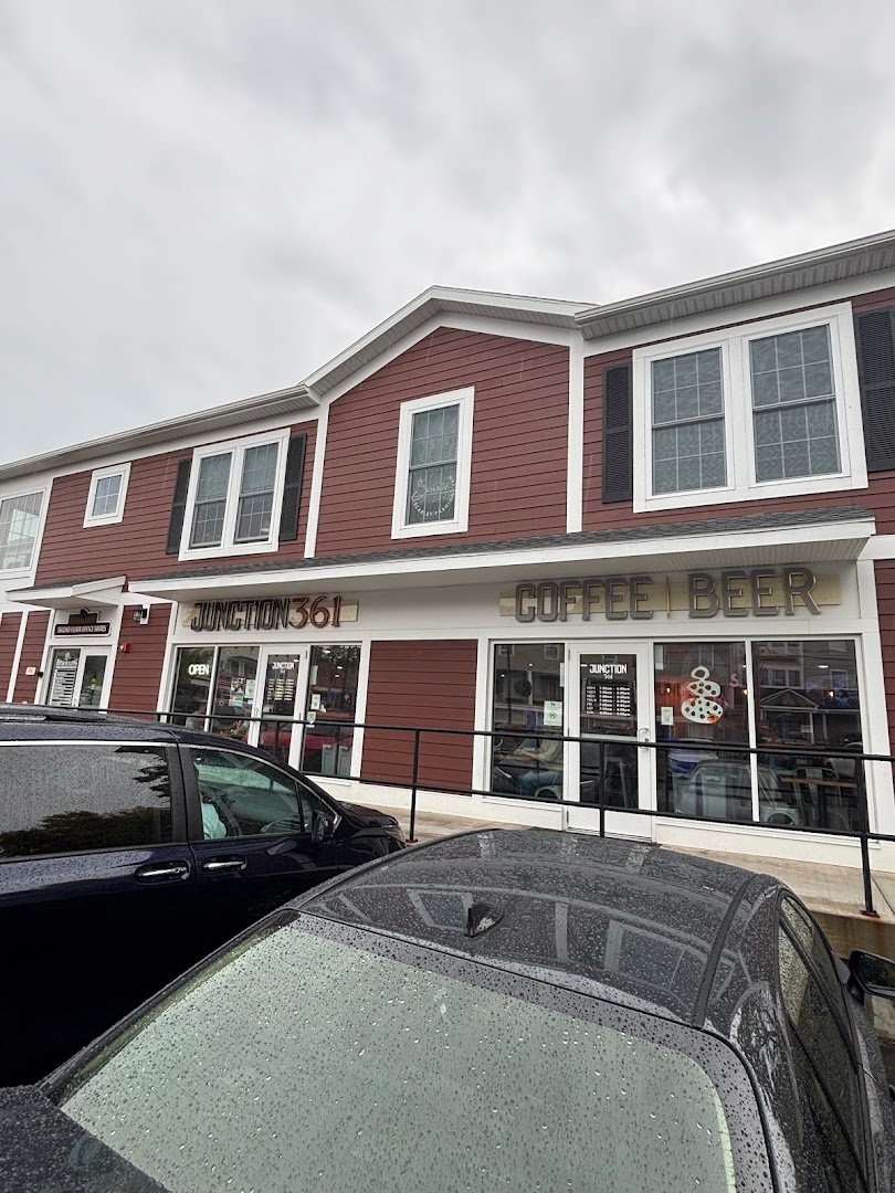 Storefront of Junction361, specialty coffee shop in Rochester