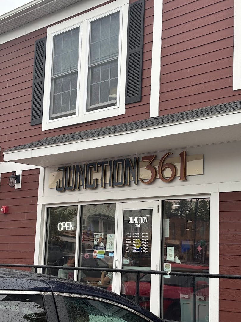 Storefront of Junction361, specialty coffee shop in Rochester