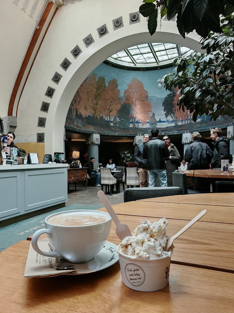 Coffee at Robert's Coffee Jugend, specialty coffee shop in Helsinki