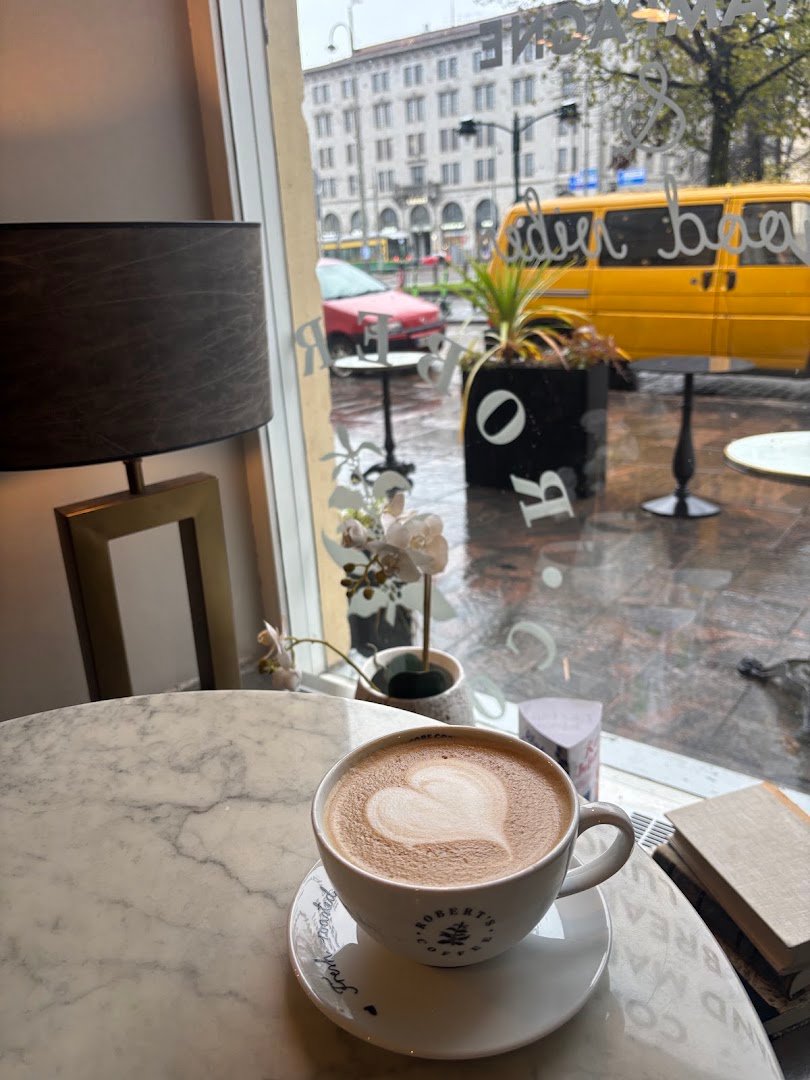 Coffee at Robert's Coffee Jugend, specialty coffee shop in Helsinki