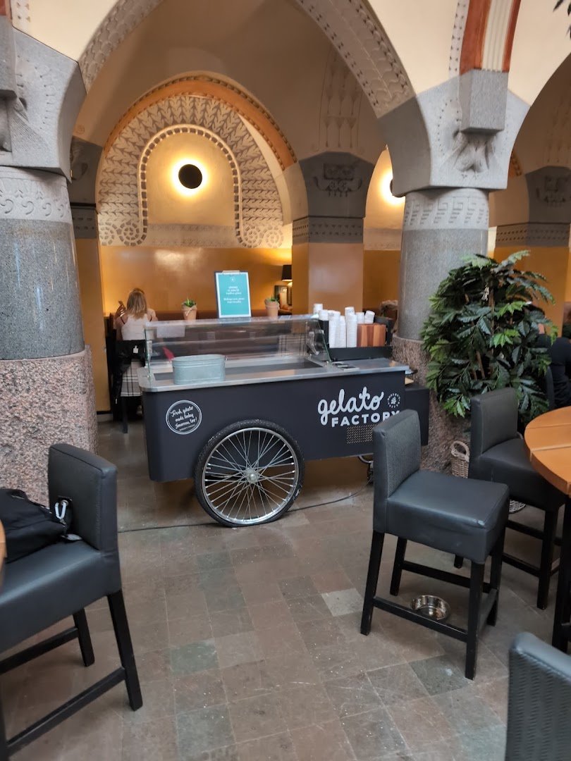 Interior of Robert's Coffee Jugend, specialty coffee shop in Helsinki