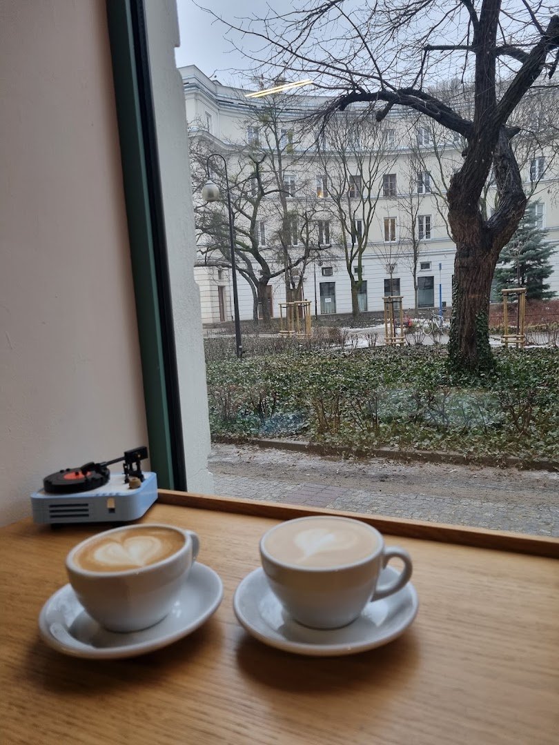 Coffee at Tekla, specialty coffee shop in Warsaw