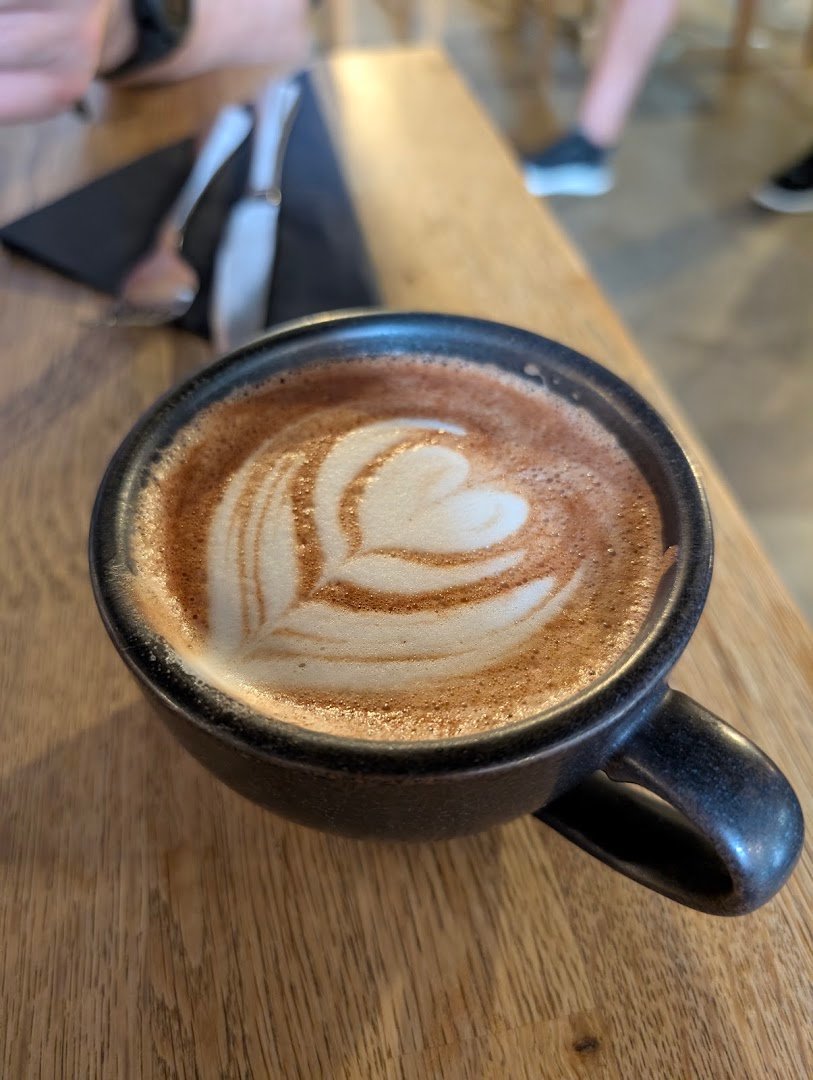 Coffee at Foundation Coffee House, specialty coffee shop in Manchester