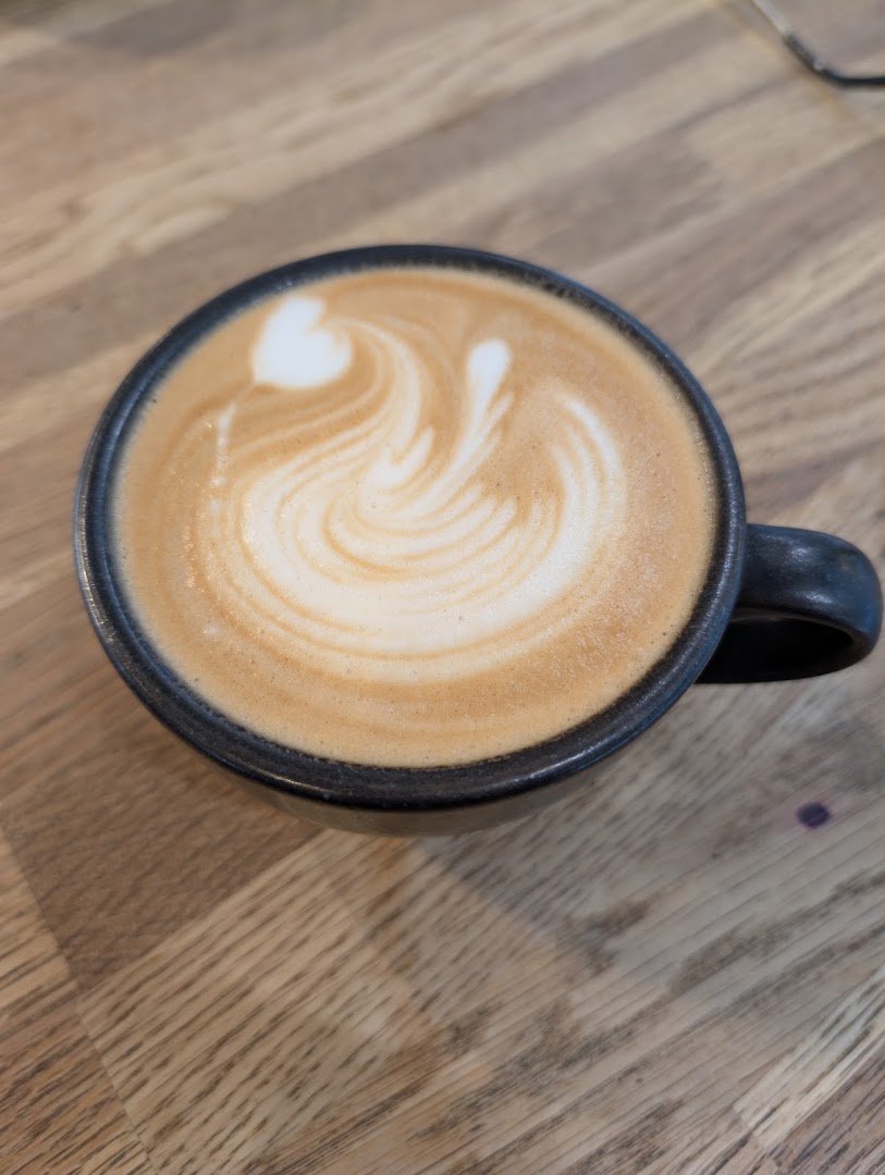 Coffee at Foundation Coffee House, specialty coffee shop in Manchester