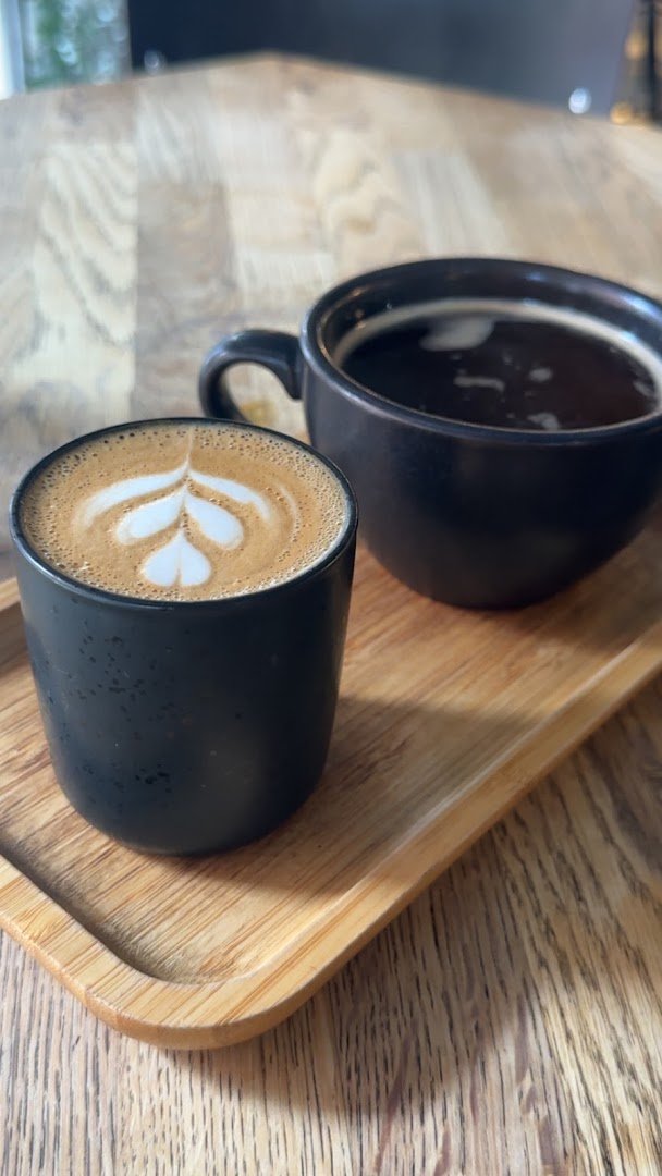 Coffee at Foundation Coffee House, specialty coffee shop in Manchester