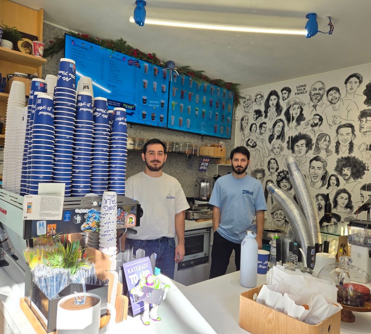 Long Talk Coffee specialty coffee shop in Athens - photo 8