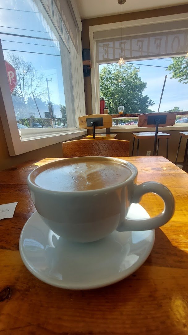 Coffee at Coffee ME Up, specialty coffee shop in Portland