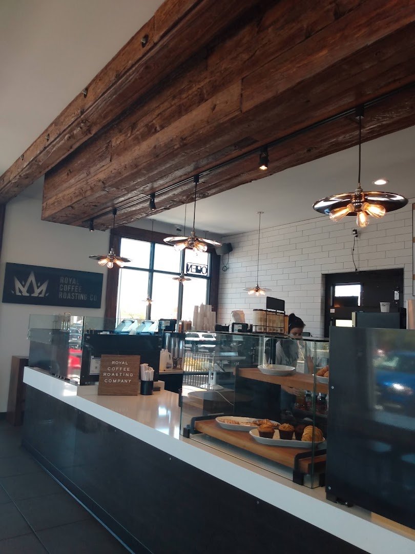 Interior of Royal Coffee Roasting, specialty coffee shop in Las Vegas