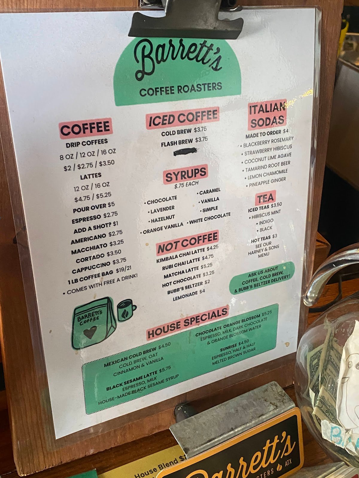 Barrett's Coffee specialty coffee shop in Austin - photo 5