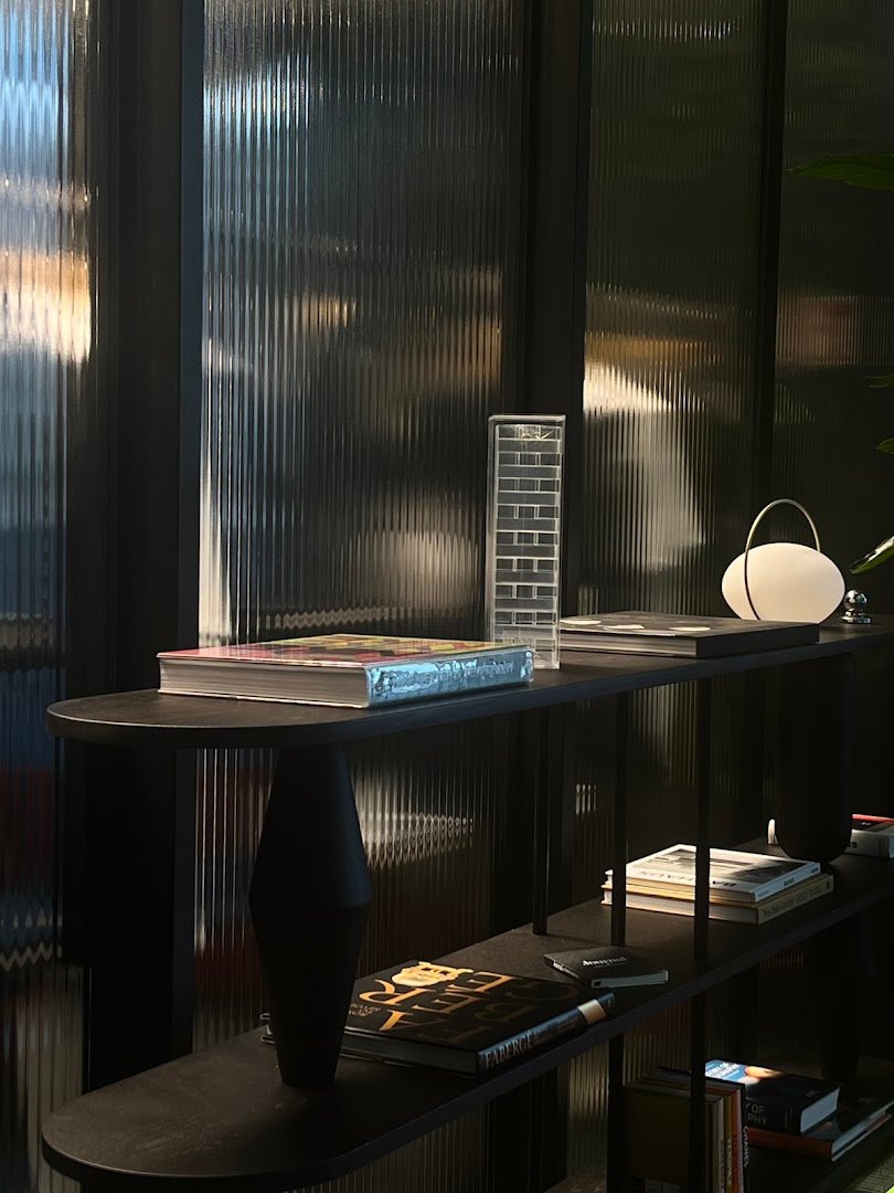 Interior of Coffeedesk Kawiarnia Answear Concept Store, specialty coffee shop in Warsaw