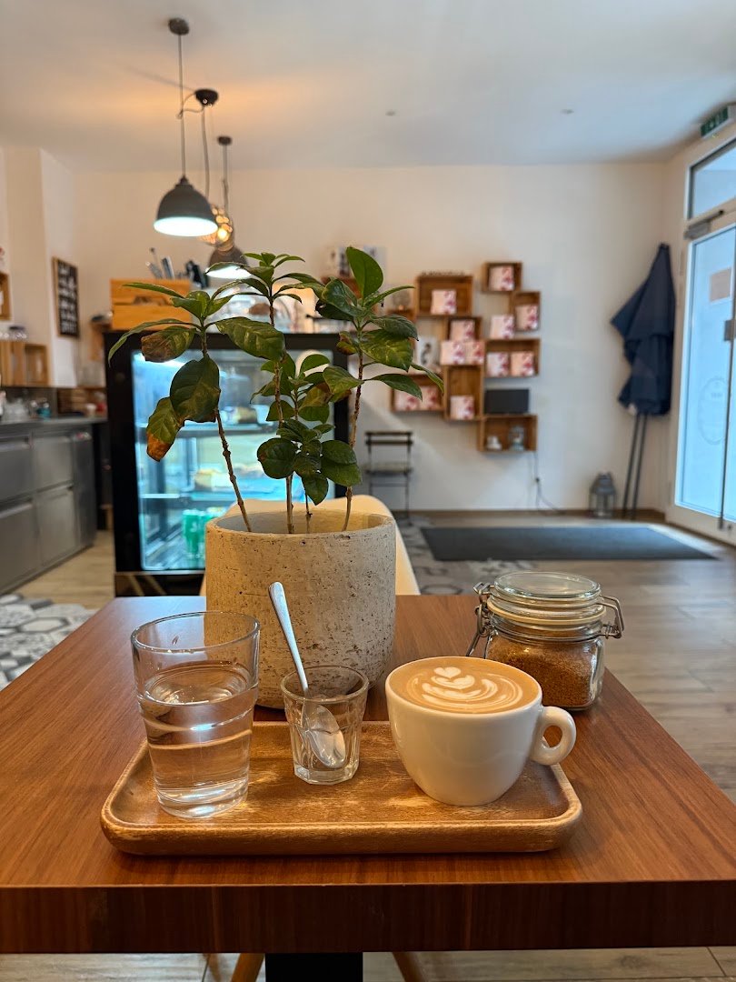 Interior of Coffee Break, specialty coffee shop in Vienna