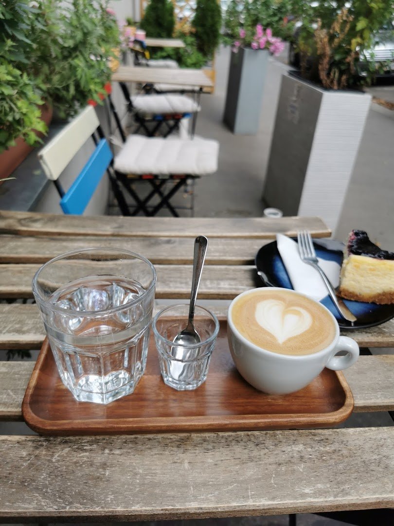Coffee at Coffee Break, specialty coffee shop in Vienna