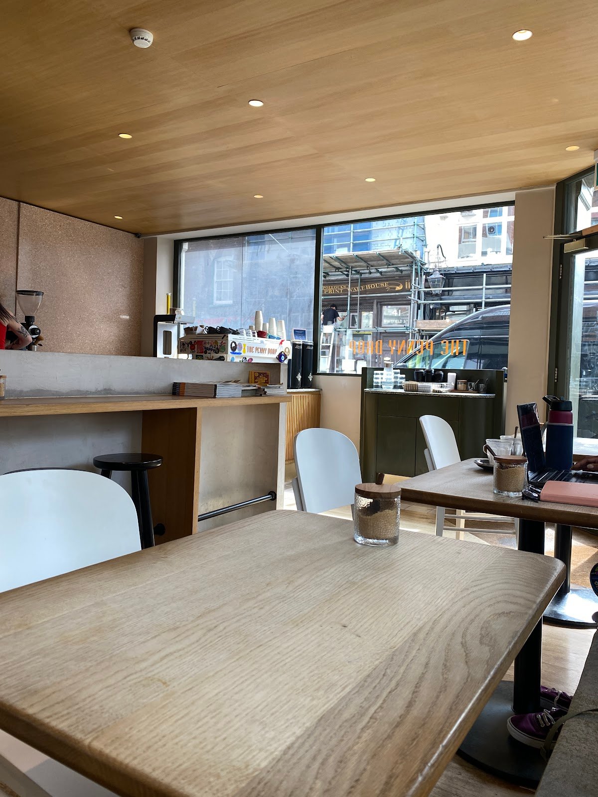 The Penny Drop specialty coffee shop in London - photo 4