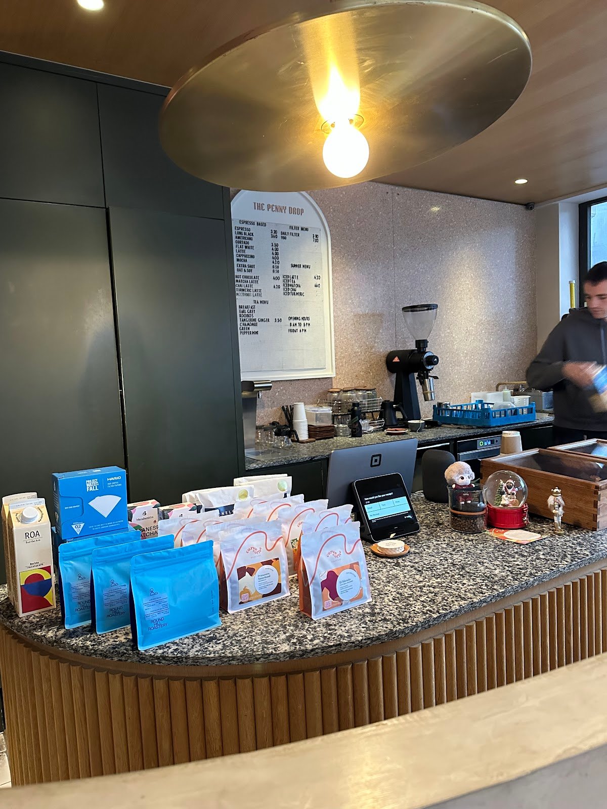 The Penny Drop specialty coffee shop in London - photo 5