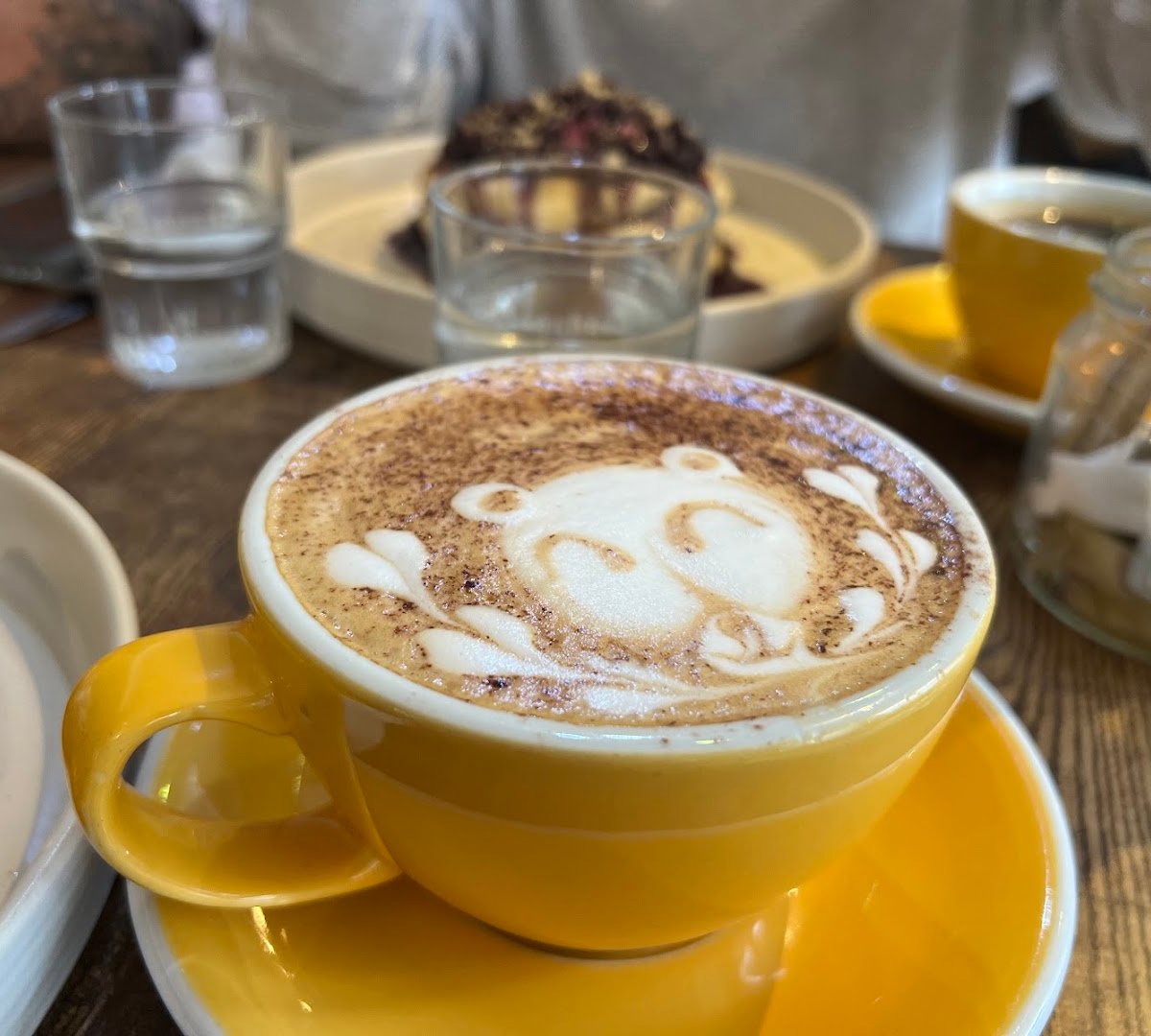 Coffee at Braw brunch, specialty coffee shop in Edinburgh