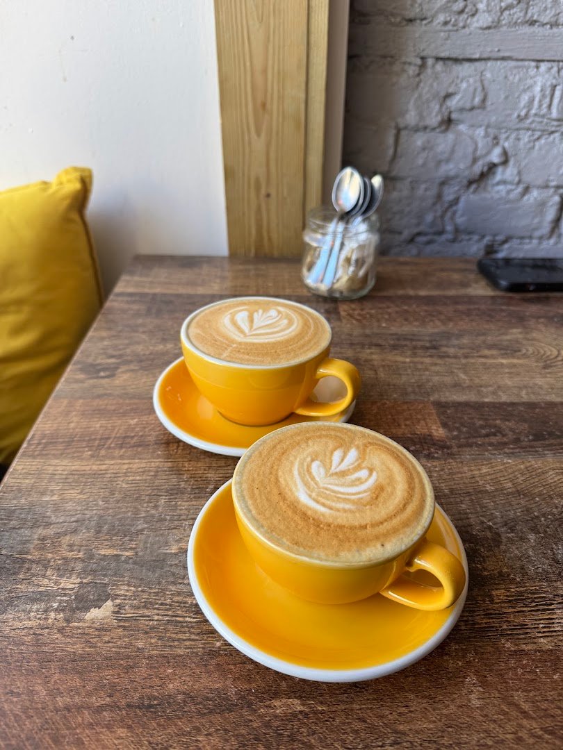Coffee at Braw brunch, specialty coffee shop in Edinburgh