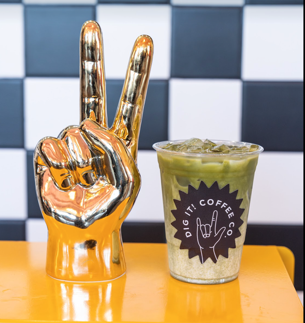 Coffee at Dig It! Coffee Co., specialty coffee shop in Las Vegas