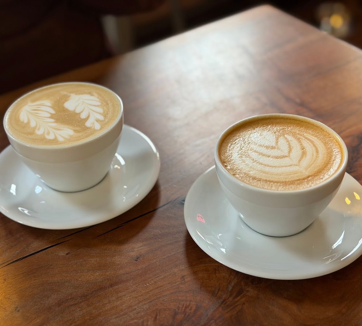 Coffee at Sump Coffee, specialty coffee shop in St. Louis