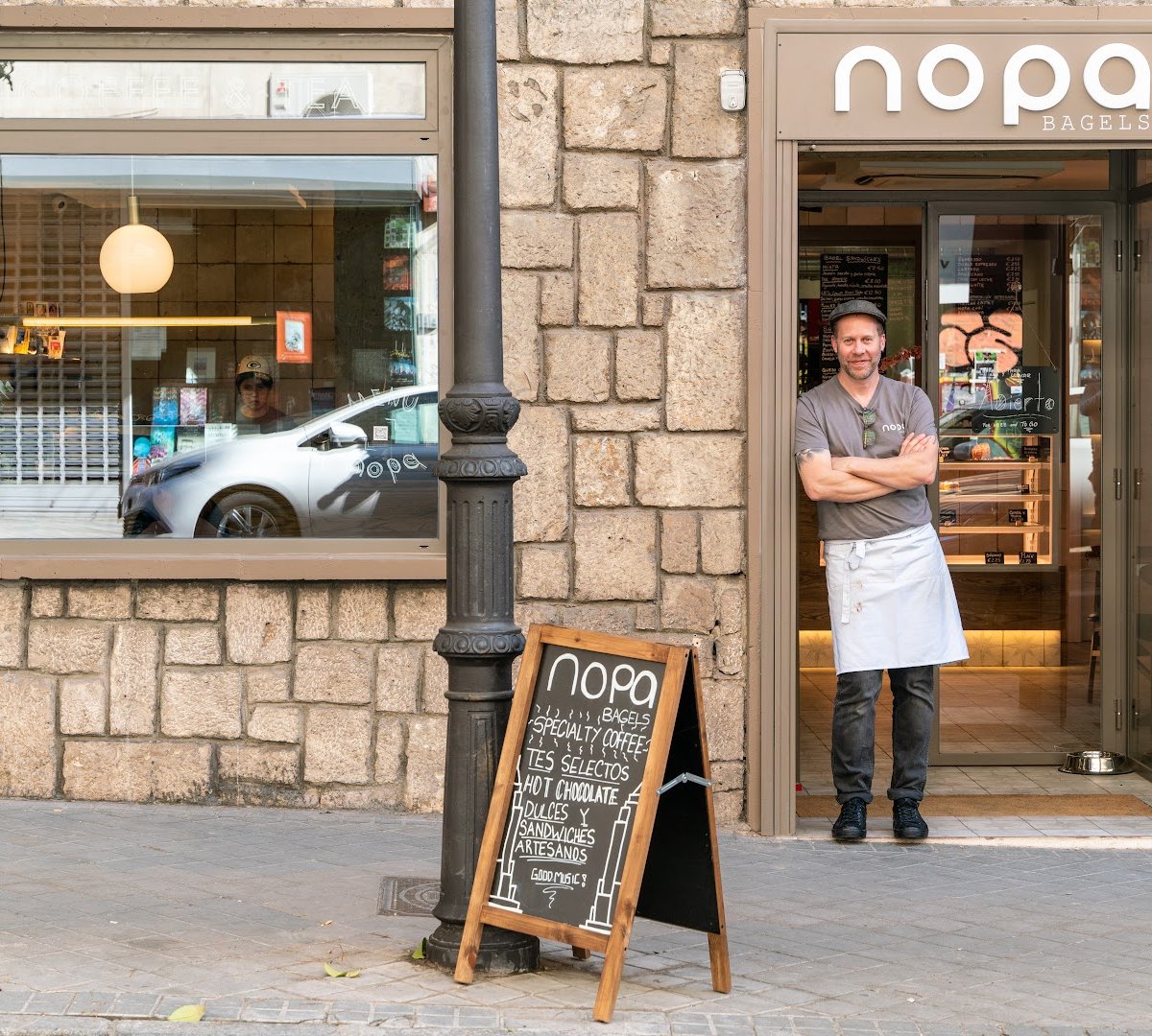 nopa bagels specialty coffee shop in Madrid - photo 8