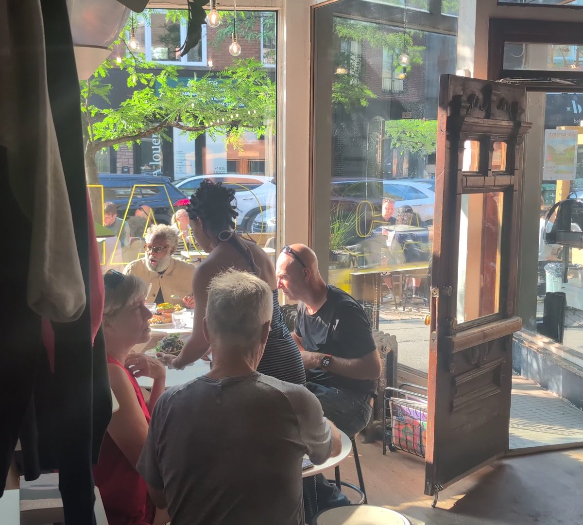 Interior of September Cafe, specialty coffee shop in Montreal