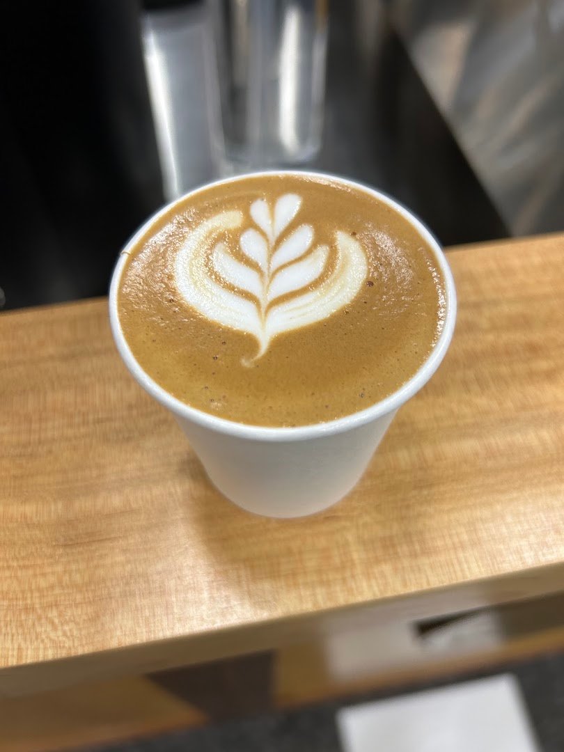 Coffee at Sunergos Coffee, specialty coffee shop in Louisville