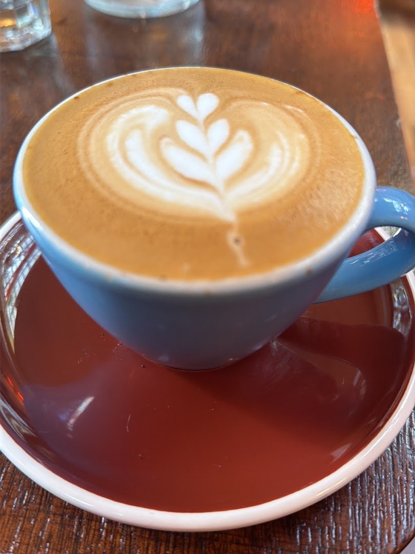 Coffee at Fidel's Cafe, specialty coffee shop in Wellington