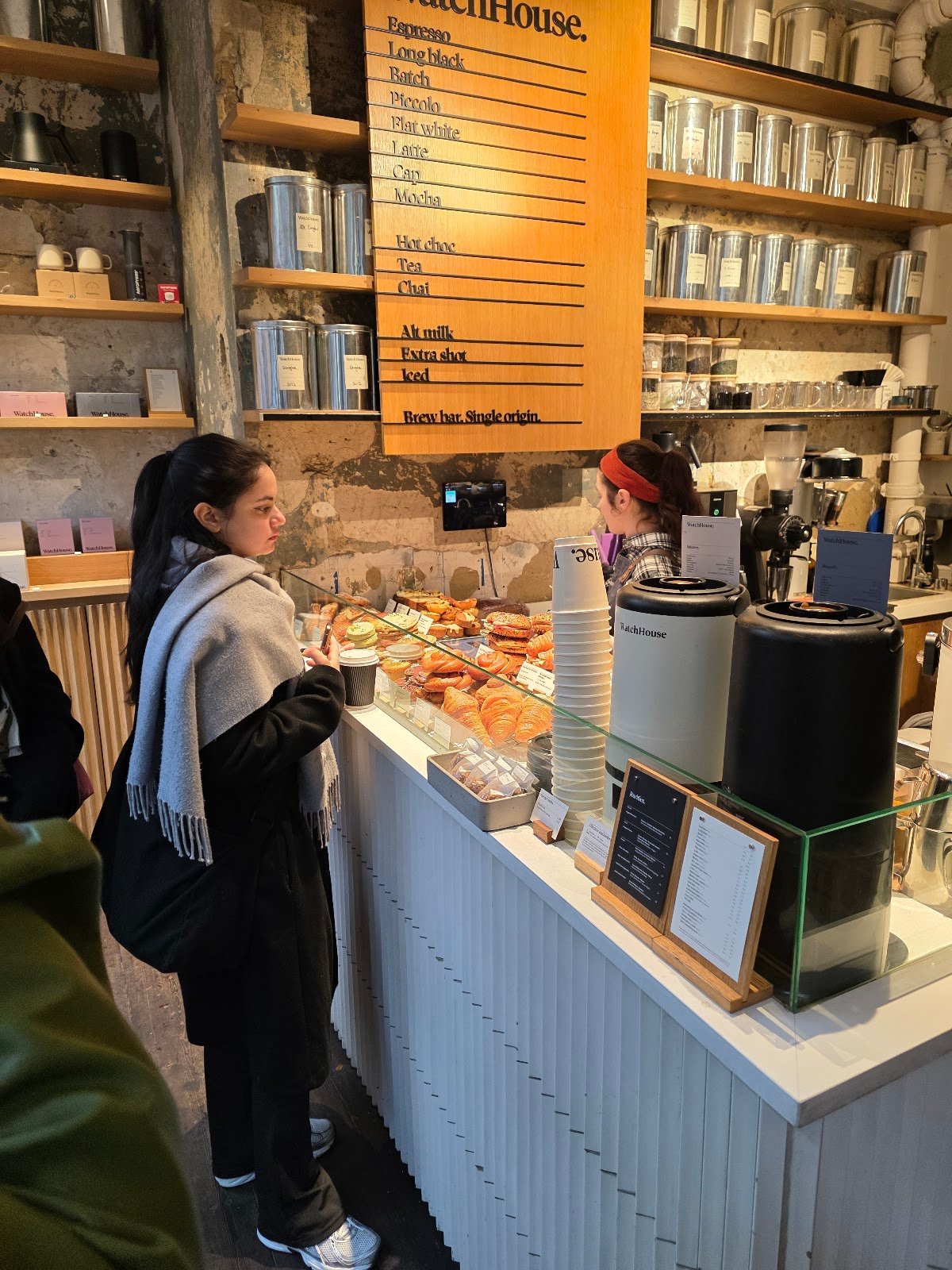 WatchHouse Spitalfields specialty coffee shop in London - photo 4