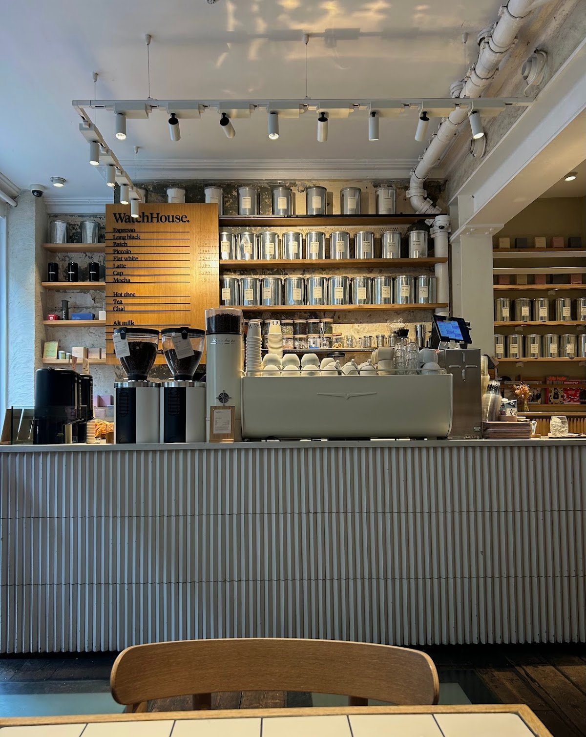 WatchHouse Spitalfields specialty coffee shop in London - photo 5
