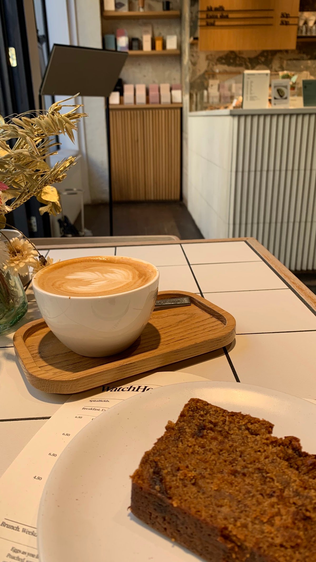 WatchHouse Spitalfields specialty coffee shop in London - photo 10