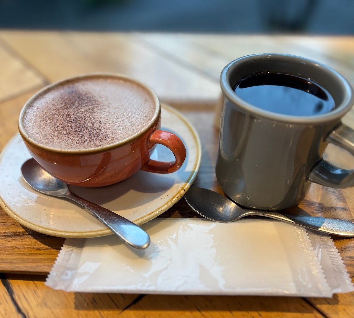 Coffee at Jaho Coffee Roaster & Wine Bar, specialty coffee shop in Tokyo