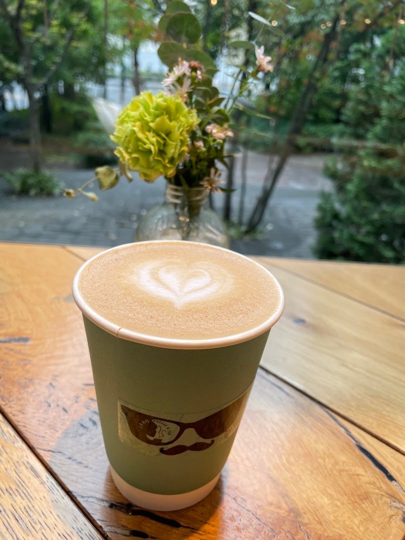 Coffee at Jaho Coffee Roaster & Wine Bar, specialty coffee shop in Tokyo