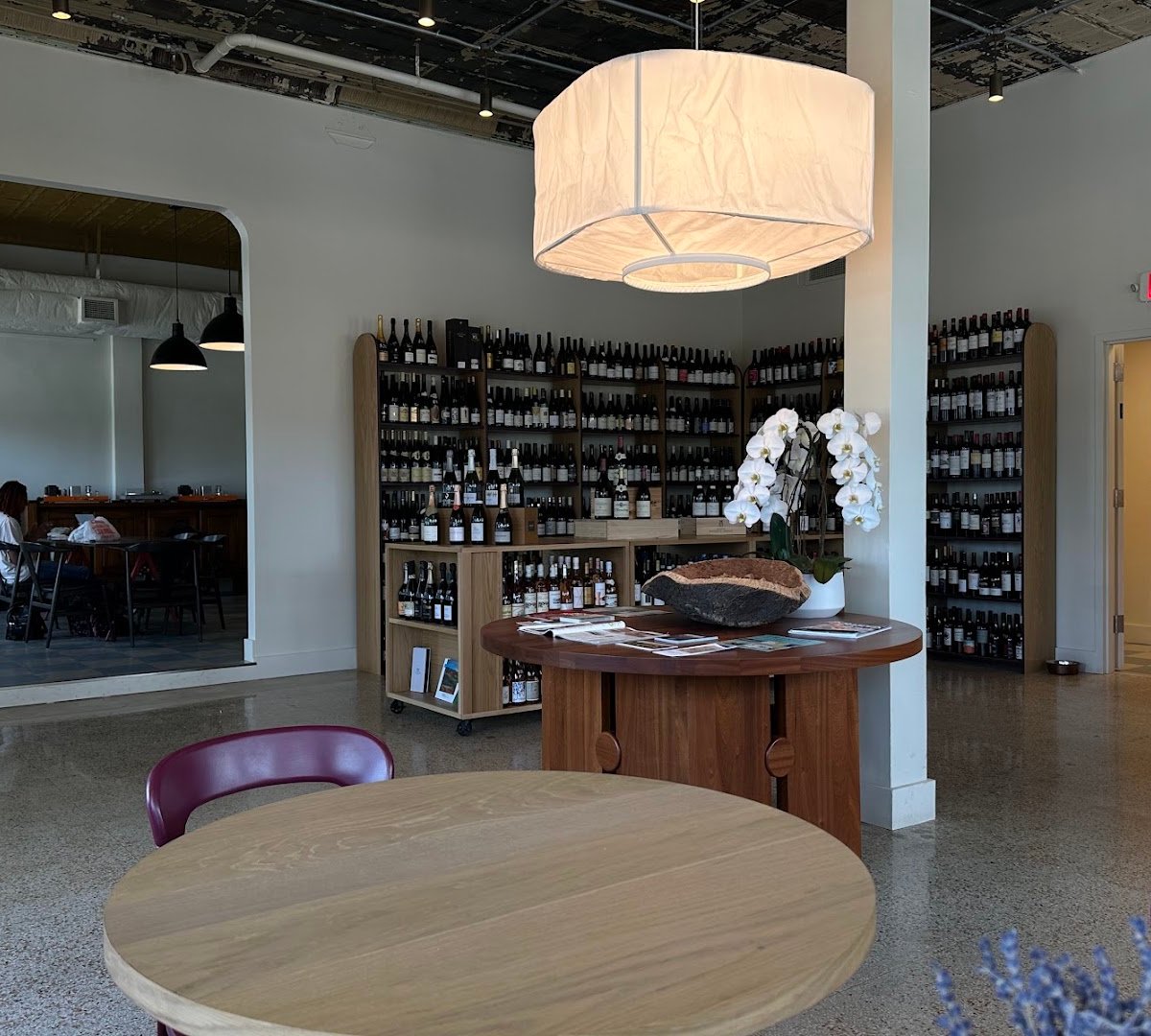 Interior of Silhouette Coffee, specialty coffee shop in San Antonio