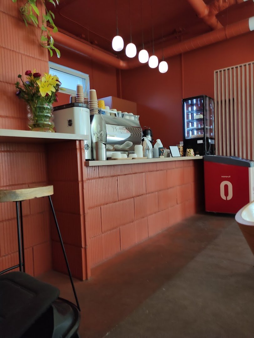 Interior of Buno Specialty Coffee, specialty coffee shop in Warsaw