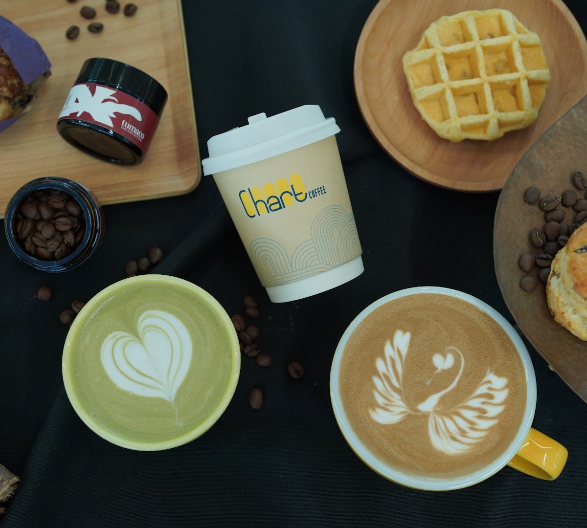 Coffee at Chart Coffee, specialty coffee shop in Hong Kong