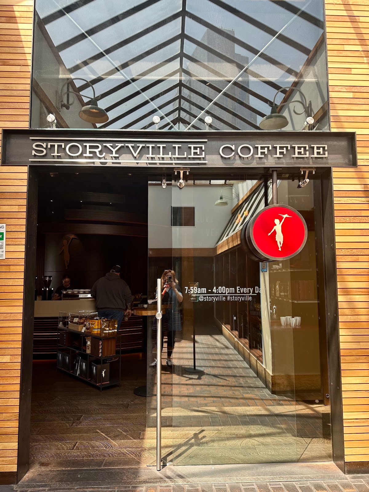Storyville Coffee Pike Place specialty coffee shop in Seattle - photo 4